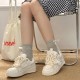 Beige Fashion Sneakers For Women And Men