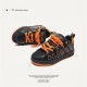 Black Orange Sneakers For Women And Men