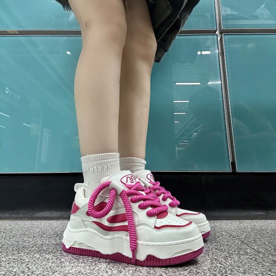 White Purple Sneakers For Women