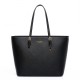 New Black Leather Tote Bag For Women