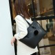 New Black Leather Tote Bag For Women