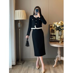 Black Skirt Suits For Women 2024