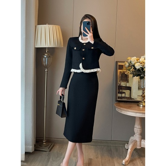 Black Skirt Suits For Women 2024