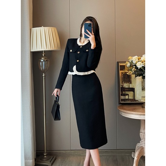 Black Skirt Suits For Women 2024