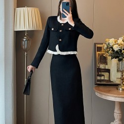 Black Skirt Suits For Women 2024