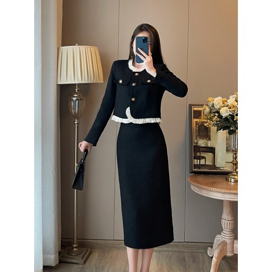 Black Skirt Suits For Women 2024